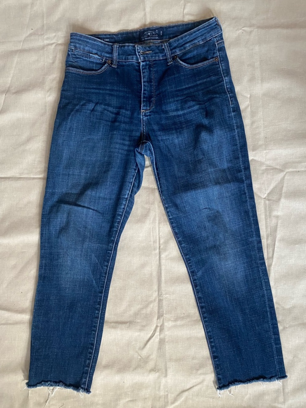 Lucky Brand “Ava” Indigo Skinny Jeans